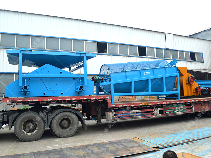 86雙級粉碎機生產線發(fā)貨圖片_發(fā)往廣西百色_破碎篩分金礦石 86雙級粉碎機生產線發(fā)貨圖片_發(fā)往廣西百色_破碎篩分金礦石