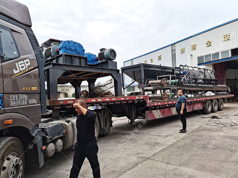 2PG800X600對輥破碎機發(fā)貨圖片_發(fā)往廣東廣州_破碎鈣石 2PG800X600對輥破碎機發(fā)貨圖片_發(fā)往廣東廣州_破碎鈣石